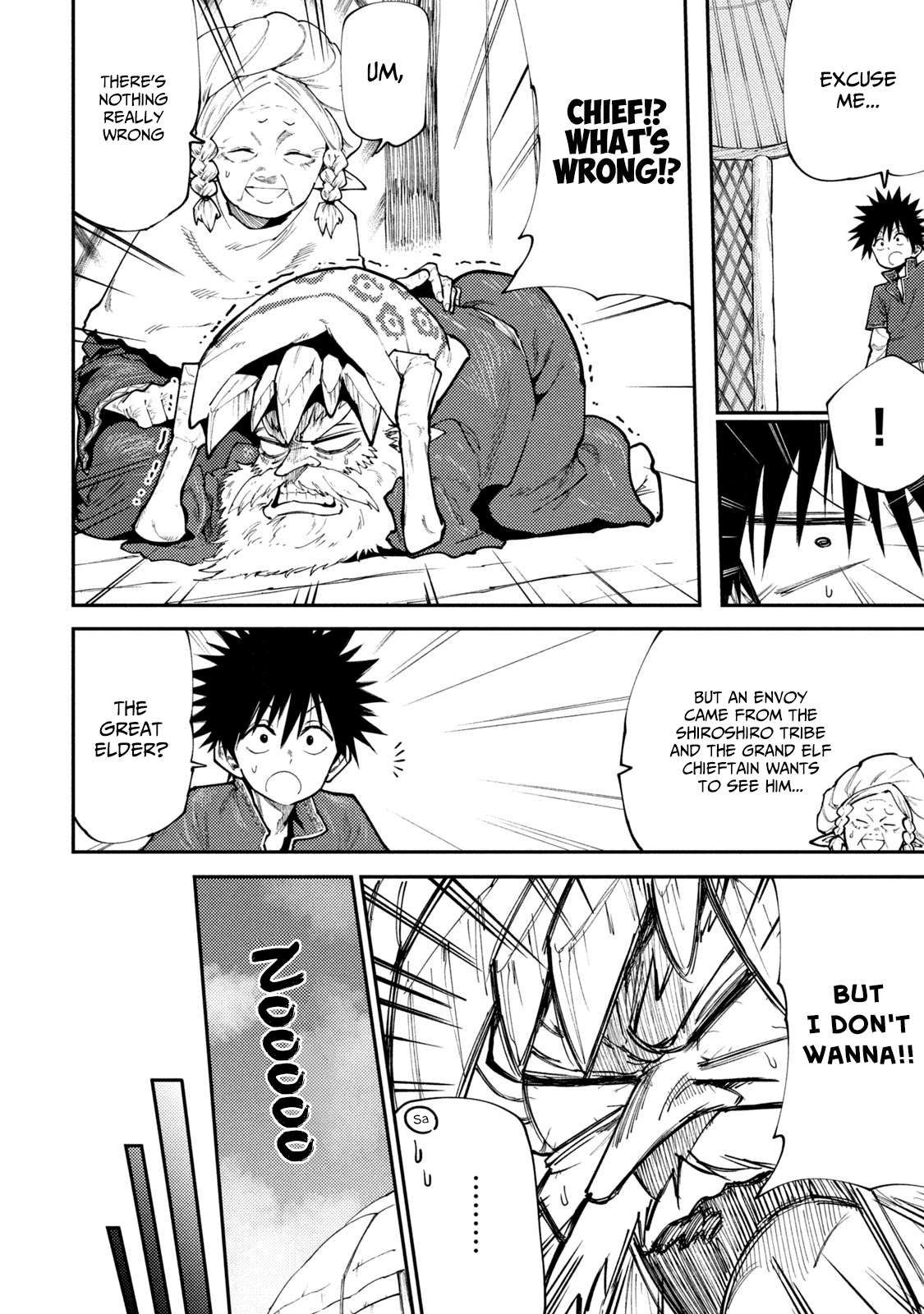 Mazumeshi Elf to Yuboku gurashi Chapter 45 4